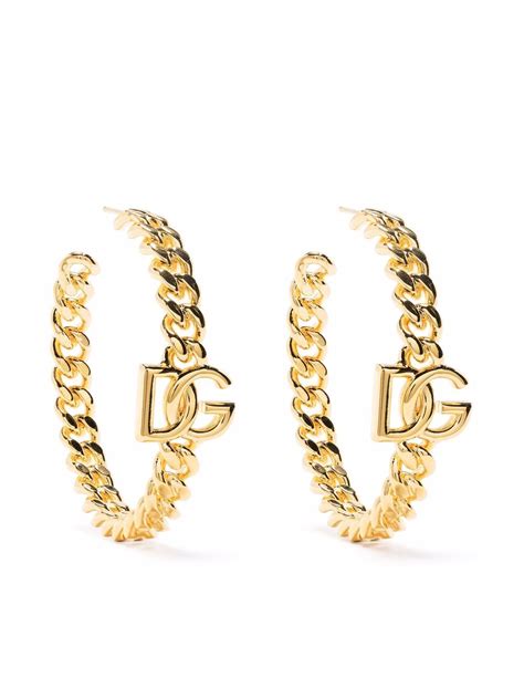 dolce and gabbana hoop earrings